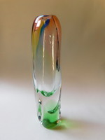 Skrdlovice glass vase - the work of Maria Stahlikova