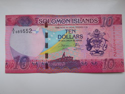 Salamon szigetek 10 dollár 2017 UNC