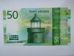 Norvégia 50 kroner 2017 UNC