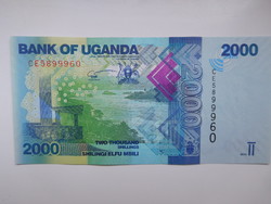 Uganda 2000 shilings 2019 UNC