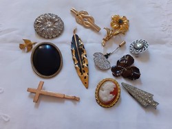 Brooch package of 12 pieces