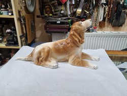 Old porcelain dog