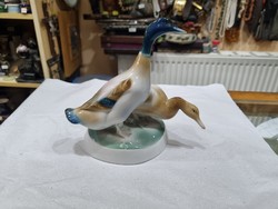 Old zsolnay porcelain figurine