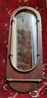 Art-deco copper framed wall mirror in the condition shown in the pictures.