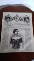 Vasárnapi Újság, 1856 januárius 20. - eredeti antik példány