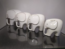 Luigi colani mid- century porcelain elephants