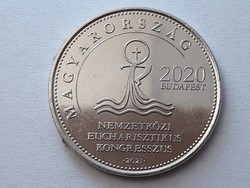 50 Forint 2021 érme - Magyar 50 Ft 2021 Nemzetközi Eucharisztikus Kongresszus pénzérme