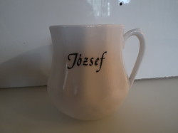 Porcelain - marked - old - Joseph inscription - 3 dl - mug - flawless