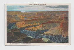 Old Postcards - Régi Képeslapok - U.S.A. - Grand Canyon From Pima Point - cca.1930.