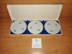 Höchst porcelain 3pcs in original box 11 cm (6p)