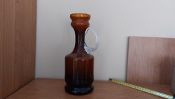 Old custom glass jug
