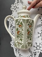 Ridgway Canterbury gyönyörü kézzel színezett teáskanna