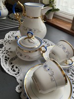 C.T. Pieces of Altwasser's hand-painted, gilded, lavish-gloss snow-white porcelain set