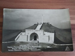 Régi  fotó képeslap, Várna, I. Ulászló Muzóleuma, Vladislao Varnensi, 1434-1444-1935