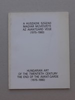 Magyar művészet 1975-80 között - katalógus