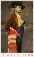 Edward Okun Önarckép spanyol kosztümben 1911 szecessziós art nouveau festmény művészeti plakátja