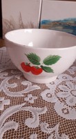 Granite, strawberry, strawberry pattern serving, table middle