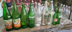 Üdítős üveg gyűjtemény hibátlan állapotban