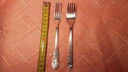 2  darab ezüstözött Berndorf gyerek villa együtt, 16,5 cm