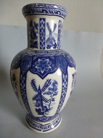 Gyönyörű Delfti porcelán váza