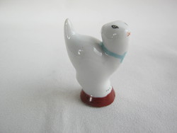 Hollóházi porcelán mini cica macska