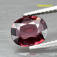 Fabulous!!! Genuine, 100% term. Pinkish purpe rhodolite garnet gemstone 1.10ct (vvs)! Its value is HUF 38,500!