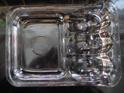 Luxury 2 kg crystal leonardo smoking ashtray, soap holder