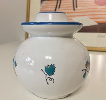 Vintage porcelán gyertyatartó