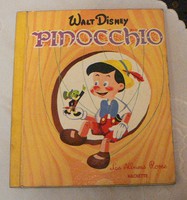 Walt disney pinocchio old storybook
