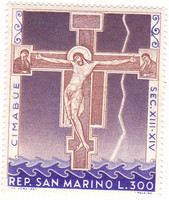 San Marino commemorative stamp 1967