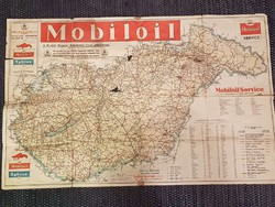 Antik autós térkép 1939