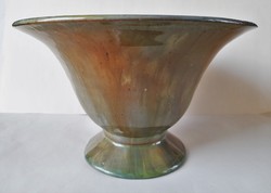Art deco hop ceramic bowl