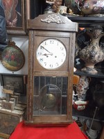 German germany kienzle half-clock wall clock with steel spring.