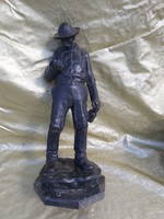 Nagy Kálmán extra ritka bronz szobor. Telik- e még ? 43 cm. 1900