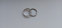 1,-Ft 925 ezüst karikagyűrű pár