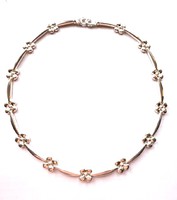 Silver Flower Necklace