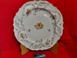Rare pls austria pfeiffer & lowenstein large serving bowl, plate. 1918-1941.