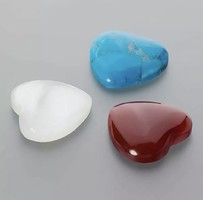 Heart-shaped gemstones 39.8Ct - for new collectors, jewelers for hobby, etc.