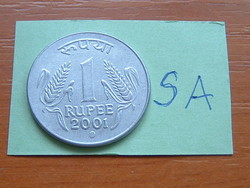 INDIA 1 RÚPIA 2001 (MK) (K, Kremnica, Slovakia) Rozsdamentes acél SA
