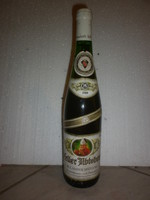Zeller abstberg német fehér bor 1989