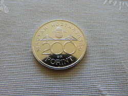 1992 ezüst forgalmi 200 Forint - banki zacskóból, nem forgalomból visszaszedett ! IW0
