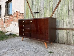 Fantastic mid century retro sideboard dresser cabinet loader with 4 drawers