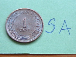 Singapore 1 cent 1969 sa