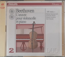 BEETHOVEN COMPLETE MUSIC FOR CELLO AND PIANO   2  CD