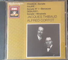 Jacques Thibaud Violin - Alfred Cortot Piano CD