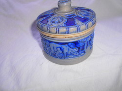 Old German salt glaze box - in perfect condition