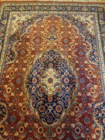210 x 130 cm Keshan kézi csomózású szőnyeg eladó