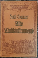 HERMANN RUTH - SOMMER : ALTE MUSIKINSTRUMENTE
