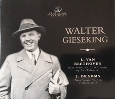 Walter Gieseking plays the piano cd
