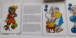 Retro Fekete Péter kártya játék és újragondolt promóciós társa (2 db)